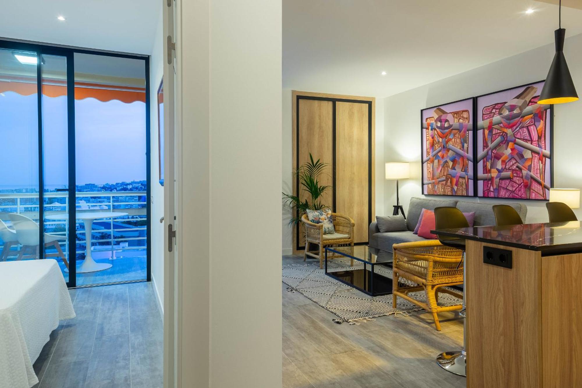 Fabuloso Apartamento Con Increibles Vistas Al Mar Torremolinos Eksteriør billede